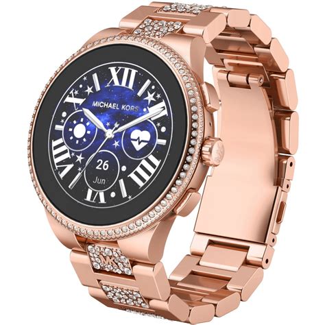 roze michael kors horloge|michael kors horloge smartwatch.